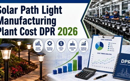 Solar Path Light Manufacturing Financial Feasibility Report 2026: DPR, ROI, IRR and Capacity Planning Guide