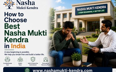 Tips to Choose the Best Nasha Mukti Kendra in Delhi NCR