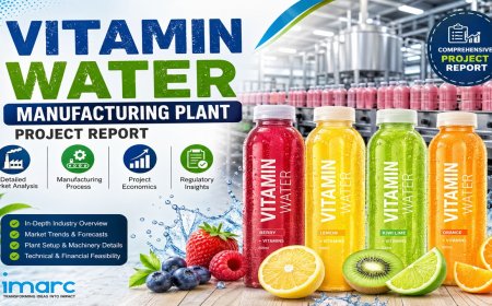 Vitamin Water Manufacturing Plant Report 2026: Machinery, Raw Materials, ROI & Setup Cost