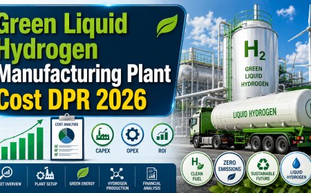 Green Liquid Hydrogen Manufacturing Plant DPR and Financial Model Report: ROI, IRR and Break-Even Analysis 2026