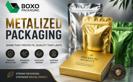 Metalized Boxes: Premium Packaging That Combines Style and Protection