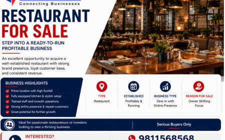 Restaurant for Sale in India | Complete Buying Guide