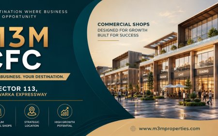 M3M CFC – The Next Generation Commercial Destination at Sector 113, Dwarka Expressway