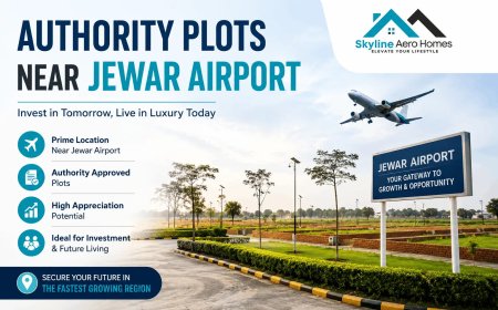 Authority Plots Near Jewar Airport: Invest in a Secure & Future-Ready Location