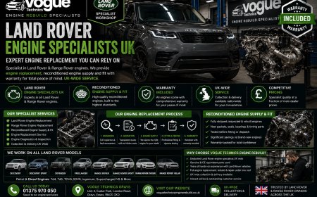 Land Rover Engine Specialists UK | Vogue Technics Rebuild