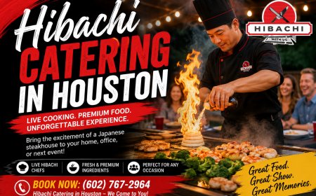 Hibachi Catering in Houston: The Ultimate Private Dining Experience for Every Celebration