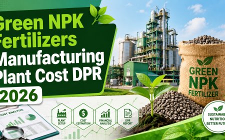 Green NPK Fertilizers Manufacturing Plant Unit DPR 2026: Cost Optimization, ROI Analysis and Production Planning