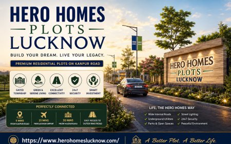Hero Homes Plots Lucknow | Premium Residential Plots on Kanpur Road
