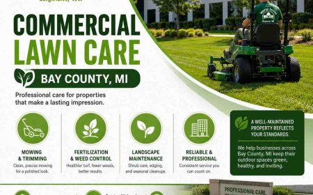 First Impressions Start at the Curb: Commercial Lawn Care Solutions for Saginaw Businesses