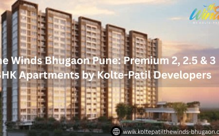 The Winds Bhugaon Pune: Premium 2, 2.5 & 3 BHK Apartments by Kolte-Patil Developers