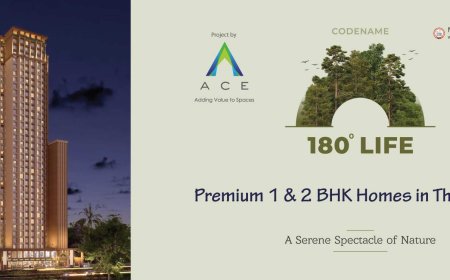 Ace 180 Parkside Thane | 1 & 2 BHK Flats in Thane West by Ace Realty