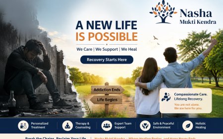 How a Nasha Mukti Kendra Provides Personalized Addiction Treatment