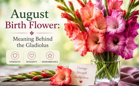 August Birth Flower: Meaning Behind the Gladiolus
