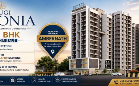 Rugi Colonia Ambernath West | 1 & 2 BHK Flats for Sale