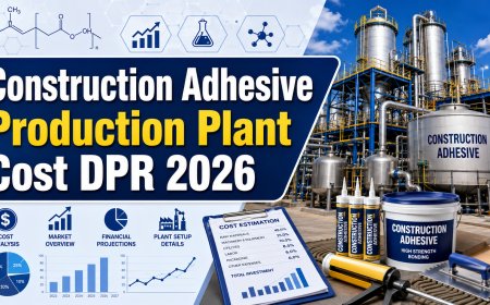 Construction Adhesive Production Plant Project Finance Report 2026: Break-Even Analysis, Capacity Utilization and Profit Forecast