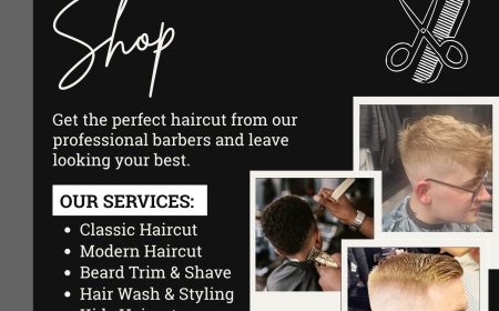 Experience Premium Grooming Services with Stylish Haircuts, Expert Beard Shaping & Clean Traditional Shaves at a Professional Barber Shop