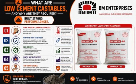 What Are Low Cement Castables and Why Are They Required? | BM Enterprises