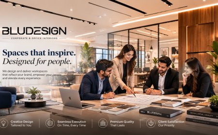 Why Businesses Choose Bludesign as Their Corporate Interior Design Company in India