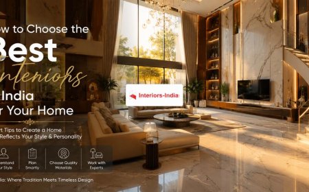 How to Choose the Best Interiors in India for Your Home