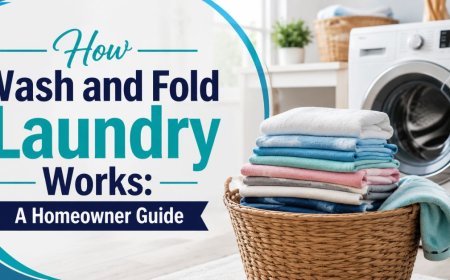 How Wash and Fold Laundry Works: A Homeowner Guide