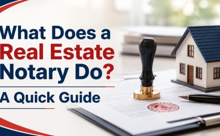 What Does a Real Estate Notary Do? A Quick Guide