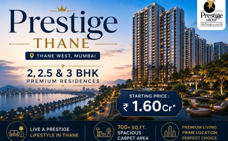 Prestige Thane – Spacious Homes in Mumbai's Fast-Growing Residential Hub