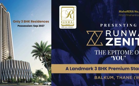 Runwal Zenith Thane | 3 BHK Flats in Balkum, Thane West