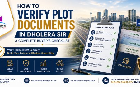 How to Verify Plot Documents in Dholera SIR: A Complete Buyer's Checklist