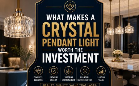 What Makes a Crystal Pendant Light Worth the Investment