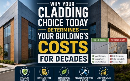 Why Your Cladding Choice Today Determines Your Building's Costs for Decades