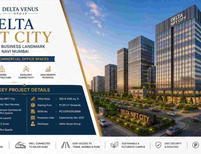 Delta NIFT City Office Spaces: Ideal for Startups and Growing Businesses