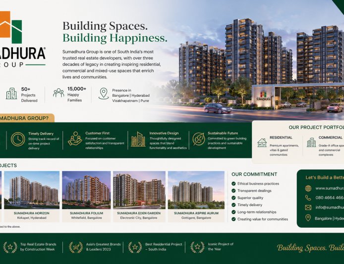 Sumadhura Group Continues to Elevate Premium Residential Living