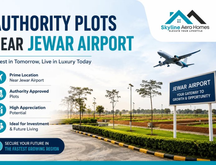 Authority Plots Near Jewar Airport: Invest in a Secure & Future-Ready Location