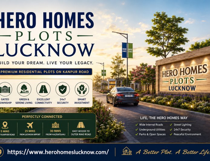 Hero Homes Plots Lucknow | Premium Residential Plots on Kanpur Road