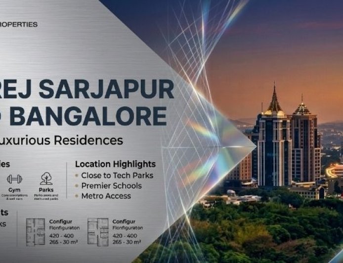 Godrej Sarjapur Road Bangalore: Elevating Urban Living