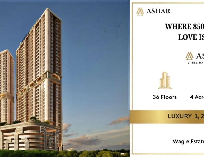 Ashar Merac Thane | 1, 2, 3 & 4 BHK Flats in Wagle Estate