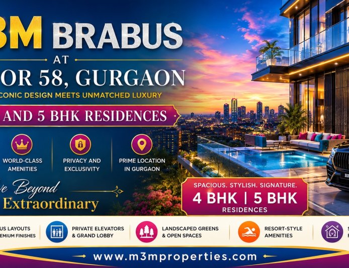 M3M Brabus Gurgaon | Redefining Modern Luxury Living