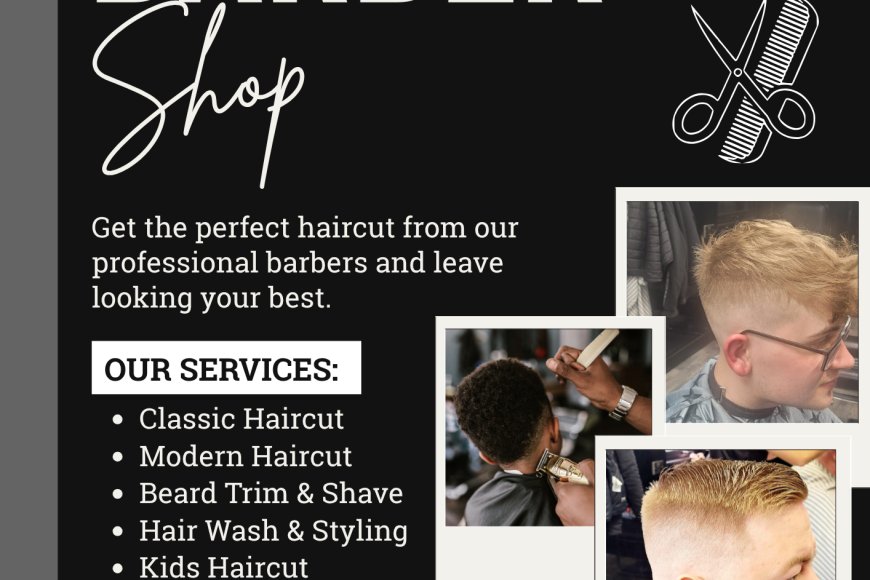 Experience Premium Grooming Services with Stylish Haircuts, Expert Beard Shaping & Clean Traditional Shaves at a Professional Barber Shop