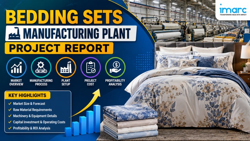 Bedding Sets Manufacturing Investment and Capacity Planning Report 2026: DPR, ROI and IRR Analysis