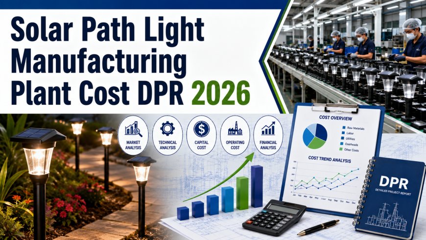 Solar Path Light Manufacturing Financial Feasibility Report 2026: DPR, ROI, IRR and Capacity Planning Guide