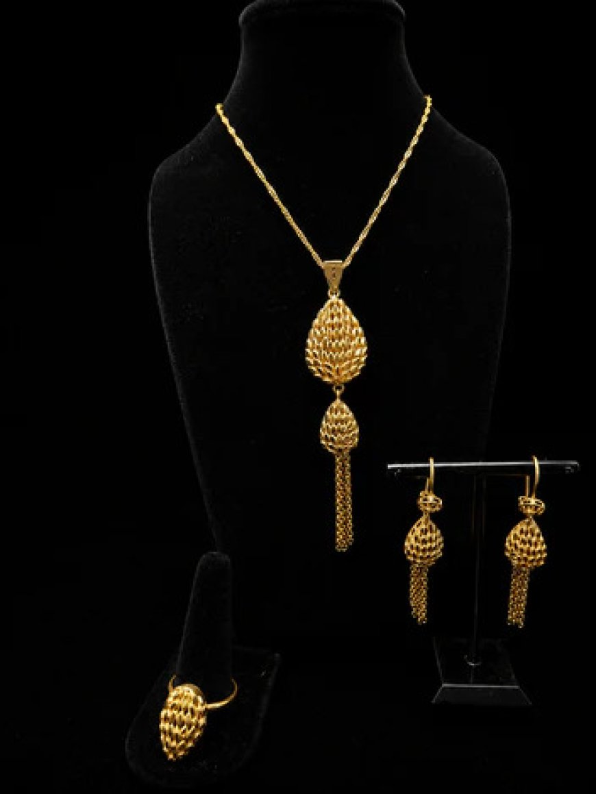 Why a Gold-Plated Necklace and Earring Set Is a Wardrobe Essential