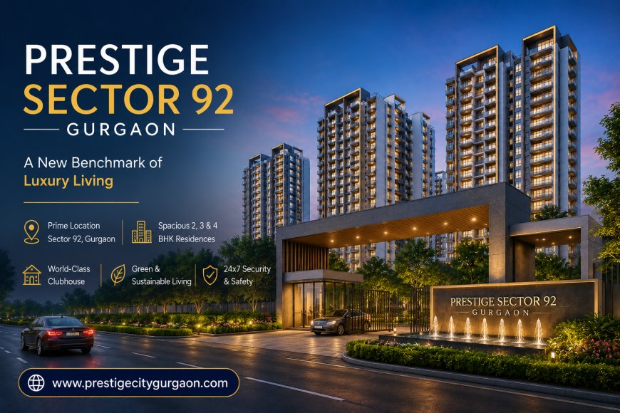 Prestige Sector 92 Gurgaon – Luxury Residences in New Gurgaon