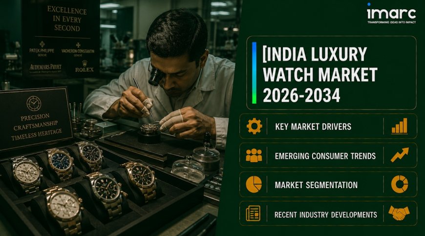 India Luxury Watch Market Analysis: Valuation, Industry Growth and Forecast Report 2026-2034
