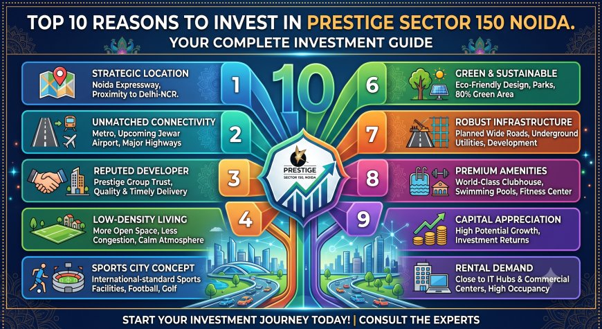 Top 10 Reasons to Invest in Prestige Sector 150 Noida | Investment Guide