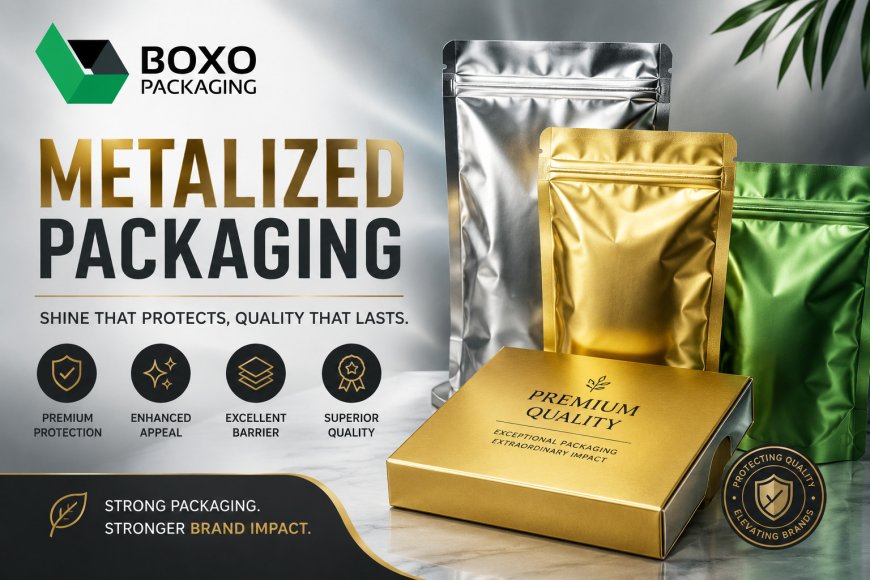 Metalized Boxes: Premium Packaging That Combines Style and Protection