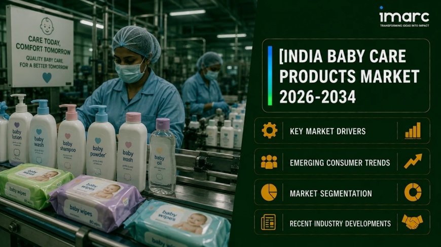 India Baby Care Products Market 2026-2034: Share, Trends, Industry Expansion & Future Outlook