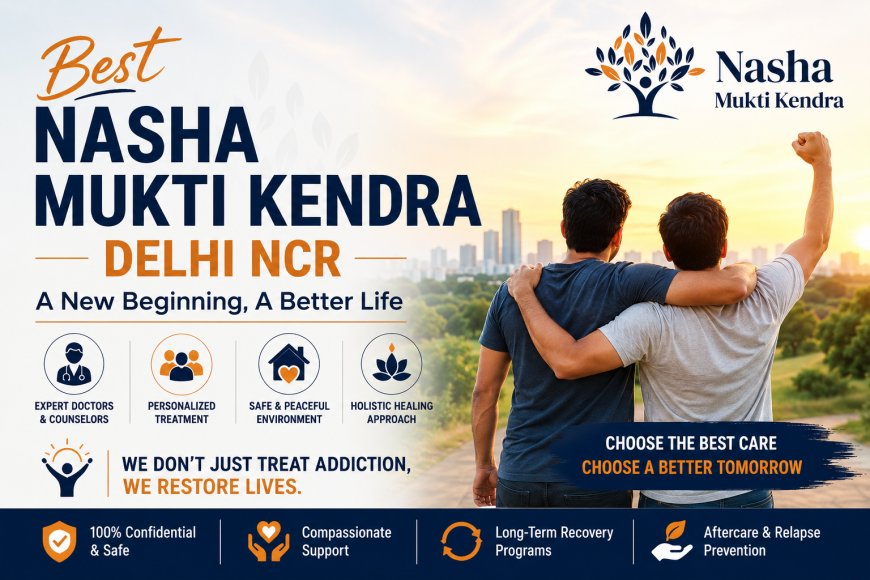 Best Nasha Mukti Kendra in Delhi NCR: Your Path to Addiction-Free Life