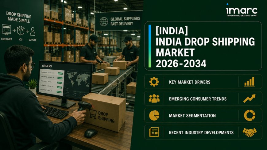 India Drop Shipping Market Size, Share and Outlook Report 2026-2034: Growth USD 76.2 Billion at 20.83% CAGR