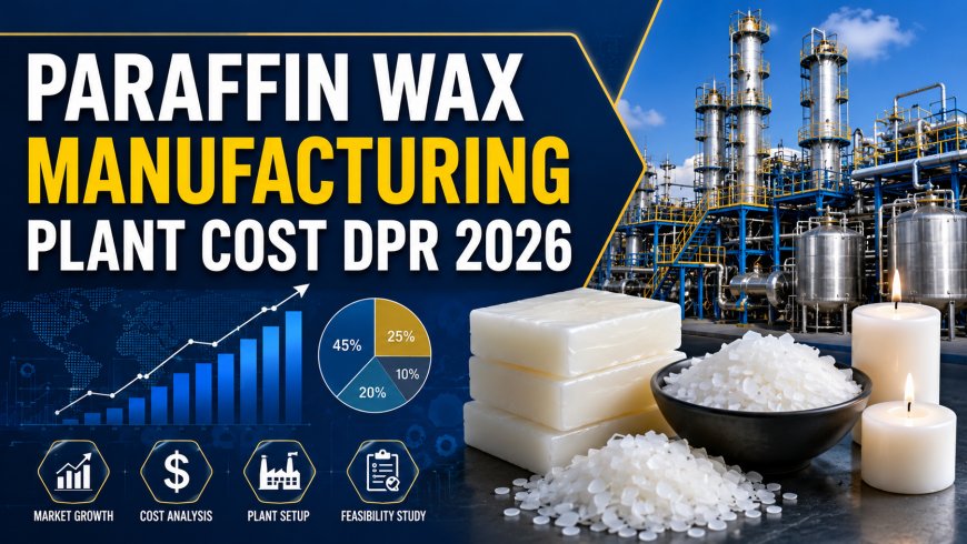 Paraffin Wax Manufacturing Plant Investment and Capacity Planning Report 2026: DPR, ROI and IRR Analysis