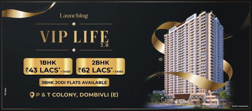 Laukik Vastu Luxuria Dombivli East | 1, 2 & 3 BHK Flats